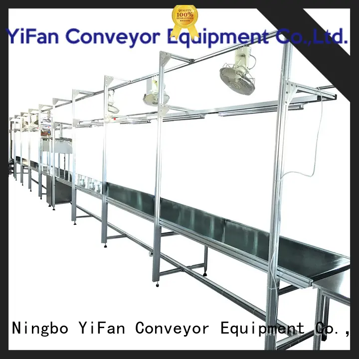 2019 new designed conveyor belt manufacturers assembly with bottom price for food industry 1