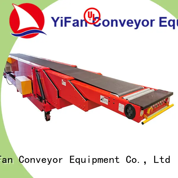 YiFan container belt conveyor competitive price for workshop 1