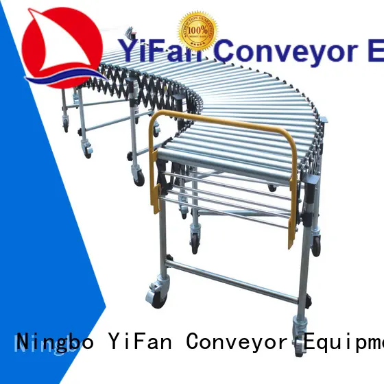 YiFan long-lasting durability flexible gravity roller conveyor factory price for warehouse logistics 1