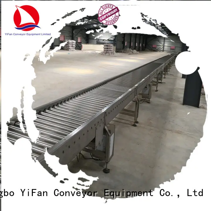 YiFan stainless roller conveyor suppliers from China for workshop 1