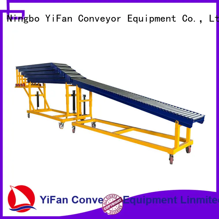YiFan container gravity conveyor export worldwide for mineral 1