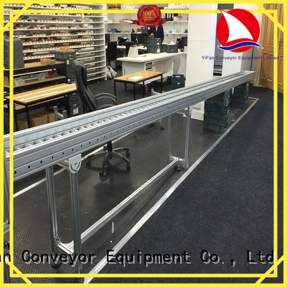 YiFan degree roller conveyor manufacturer for workshop 1