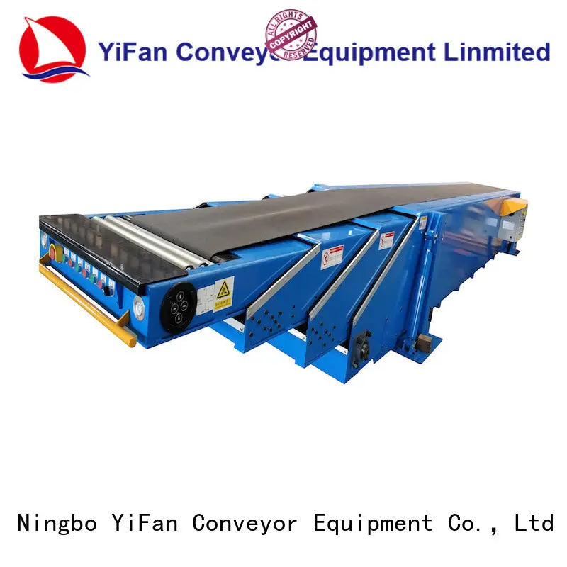 YiFan latest telescopic conveyor with bottom price for workshop 1
