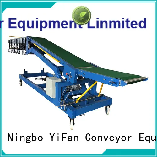 YiFan portable loading conveyor chinese manufacturer for dock 1