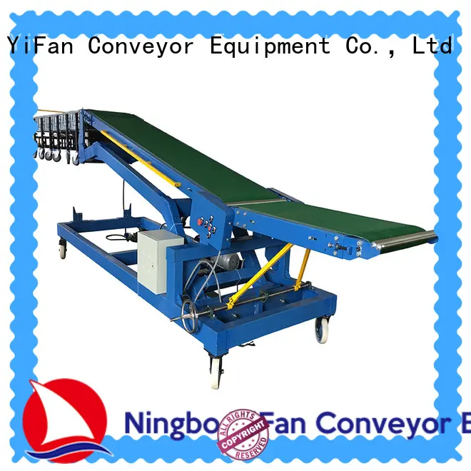 good truck loading conveyor van online for dock 1