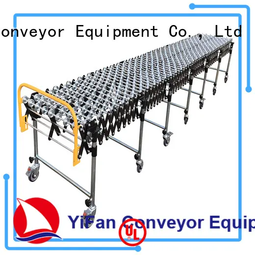 YiFan high quality gravity skate wheel conveyor for workshop 1