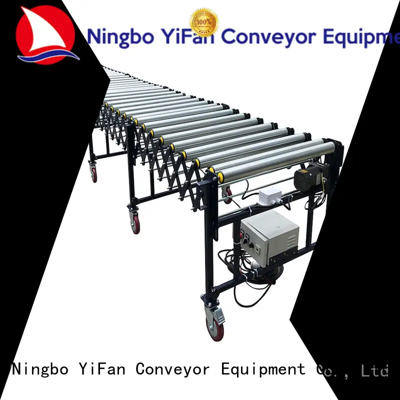 YiFan flexible motorized roller conveyor quick transaction for workshop 1