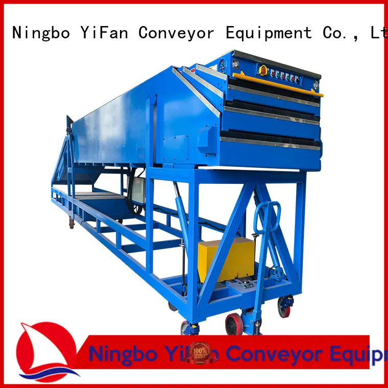 high performance extendable conveyor belt boom widely use for workshop 1