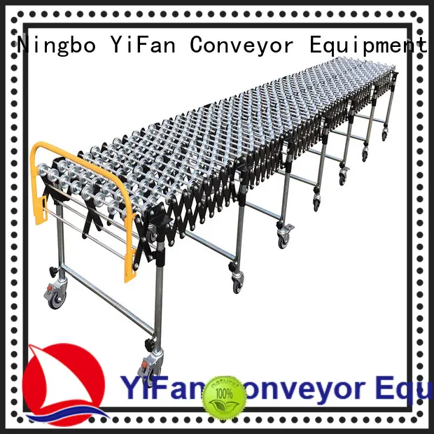 YiFan skate powered skate wheel conveyor with long service for dock 1