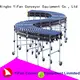 professional gravity skate wheel conveyor steel top brand for airport 1