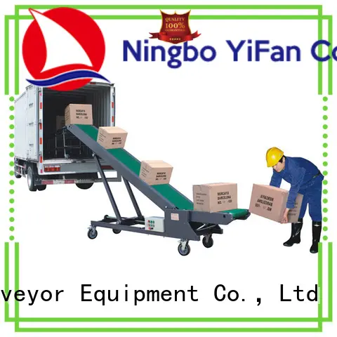 YiFan Professional truck loading conveyor systems online for dock 1