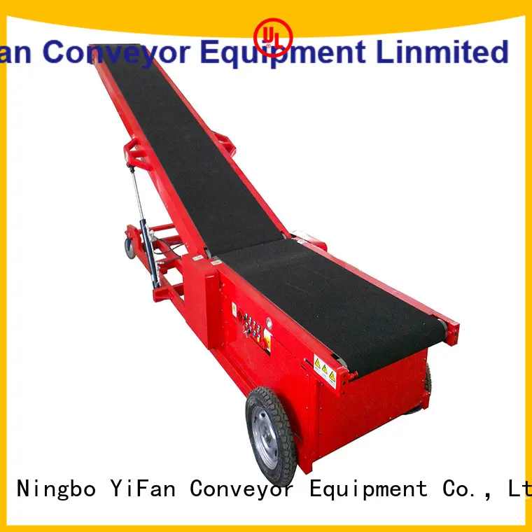 good truck unloader conveyor van China supplier for airport 1