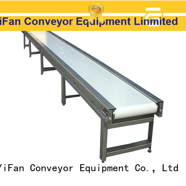 YiFan light belt conveyor system for daily chemical industry 1