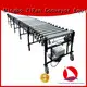 low cost flexible motorized roller conveyor rubber manufacturer for dock 1