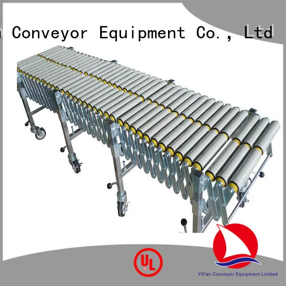 YiFan conveyor gravity roller conveyor for-sale for warehouse logistics1 1