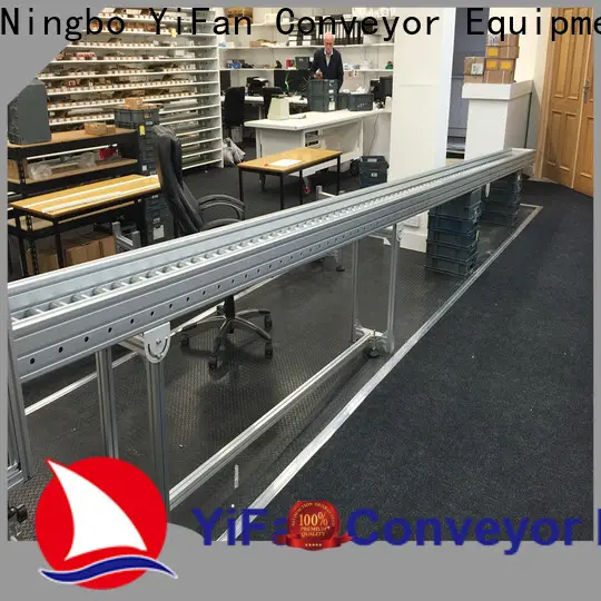 YiFan curve conveyor system chinese manufacturer for material handling sorting 1