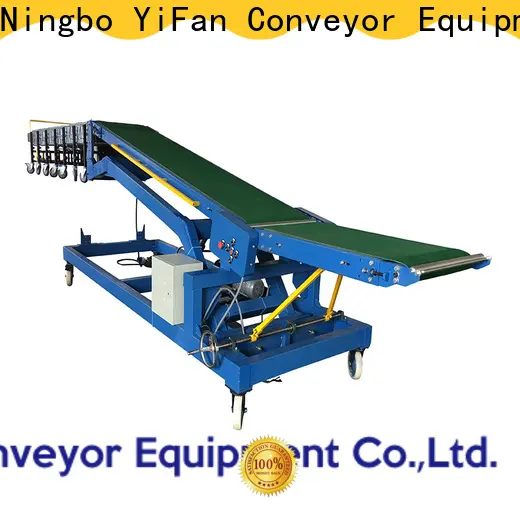 Professional truck unloading conveyor system company for airport 1