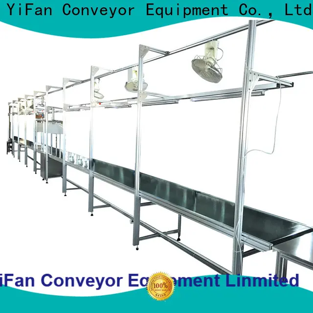 2019 new designed conveyor belt suppliers heavy with bottom price for logistics filed 1