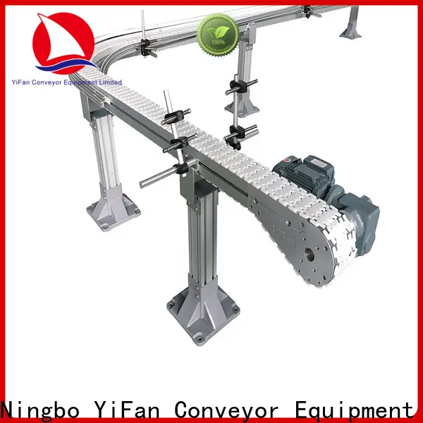 YiFan plastic chain conveyor manufacturer awarded supplier for cosmetics industry 1