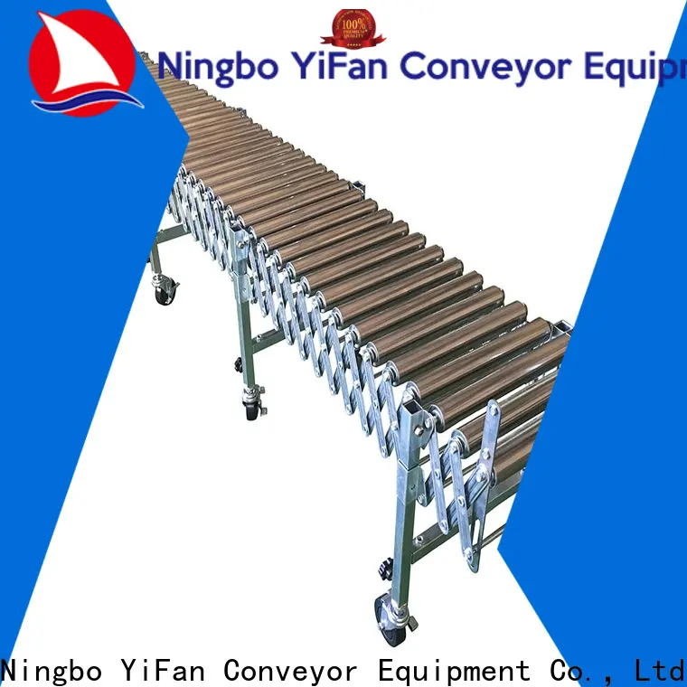 YiFan 5 star services flexible roller conveyor with good price for warehouse logistics1 1
