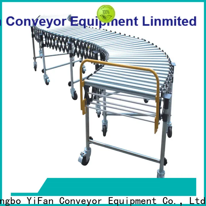 YiFan stainless roller conveyor system supplier for warehouse logistics 1