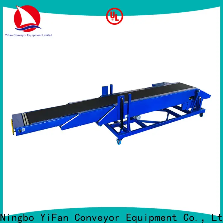 YiFan boom extendable conveyor belt competitive price for mineral 1