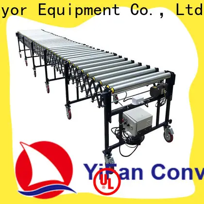 flexible conveyor system coated from China for workshop 1
