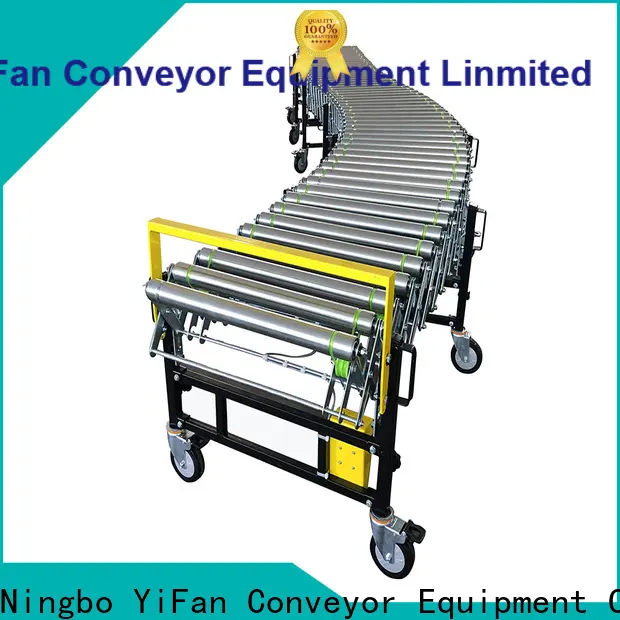 professional powered flexible conveyor rubber quick transaction for factory 1