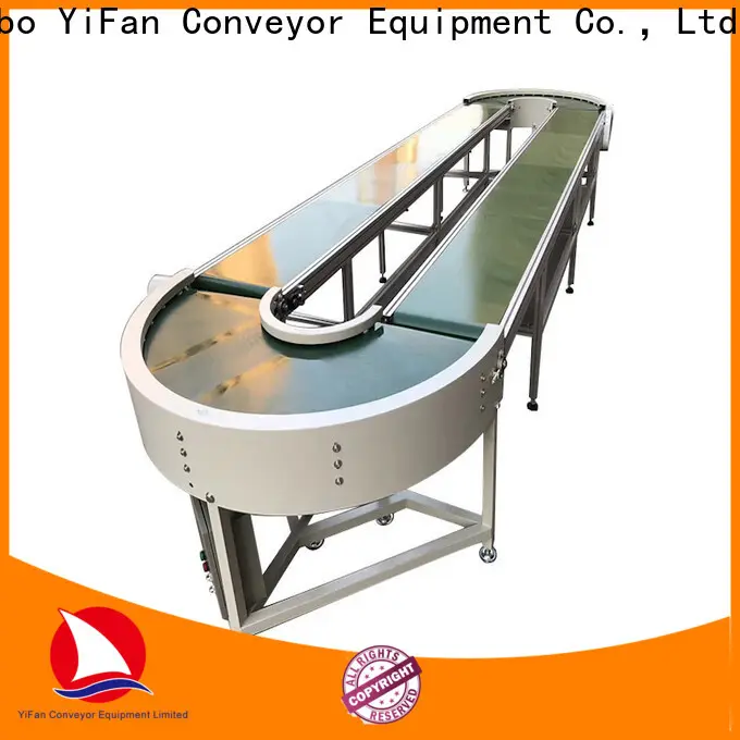 YiFan plastic belt conveyor system with good reputation for logistics filed 1
