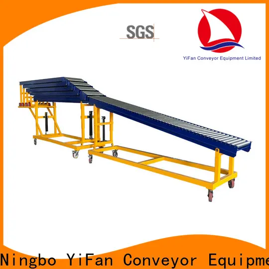 YiFan 2019 most popular expandable roller conveyor great deal for dock 1