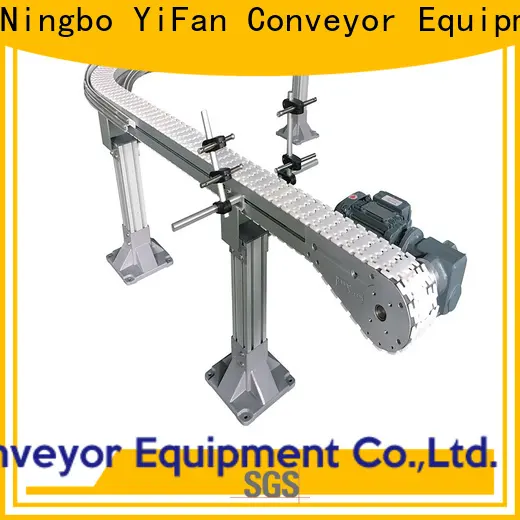 YiFan steel slat conveyor manufacturers awarded supplier for beverage industry 1