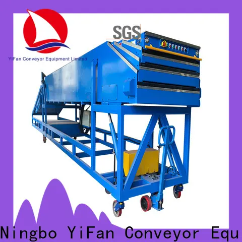 YiFan boom extendable conveyor belt for mineral 1