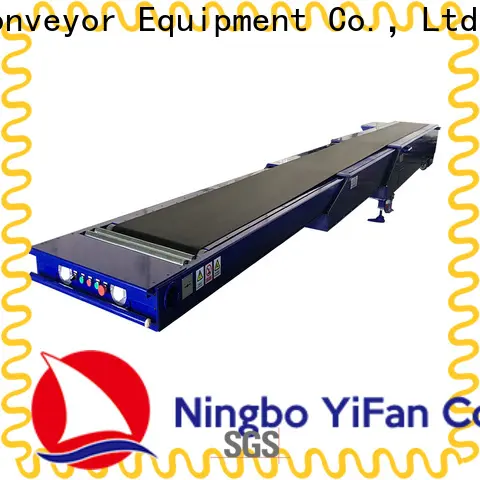 YiFan stages telescopic conveyor with bottom price for workshop 1