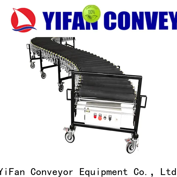 automatic roller conveyor flexible trader for harbor 1