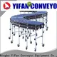 YiFan steel flexible skate wheel conveyor popular for workshop 1