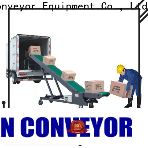 good loading unloading conveyor system 20ft manufacturer for factory 1