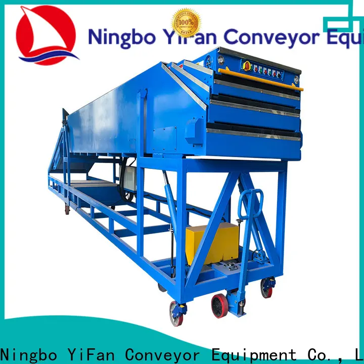 excellent quality unloading conveyor container competitive price for dock 1
