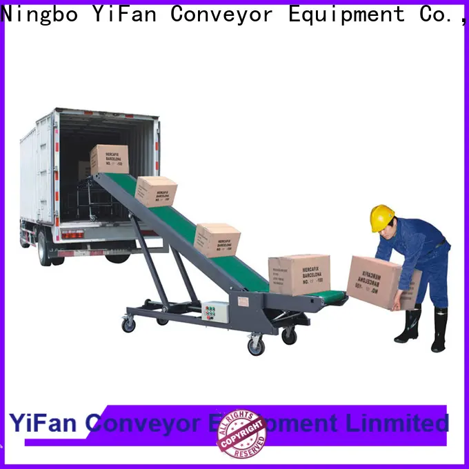 YiFan van loading conveyor company for factory 1