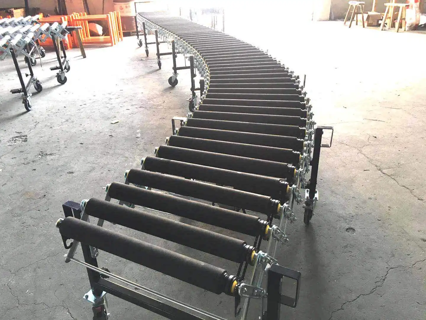 YiFan belt flexible motorized roller conveyor factory for warehouse 7