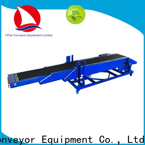 YiFan shop telescopic belt conveyor with bottom price for storehouse 1