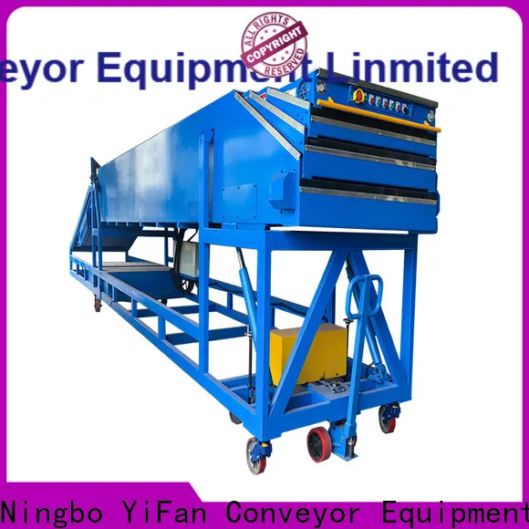 YiFan mobile unloading conveyor for harbor 1