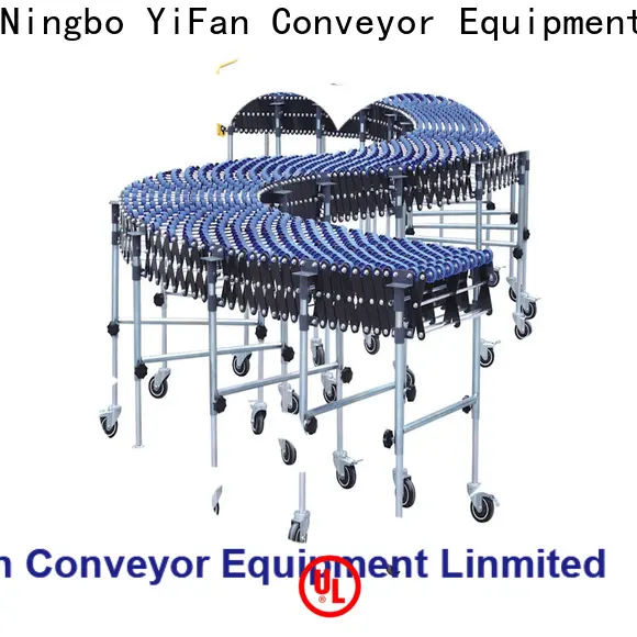 YiFan professional skate wheel conveyor popular for harbor 1