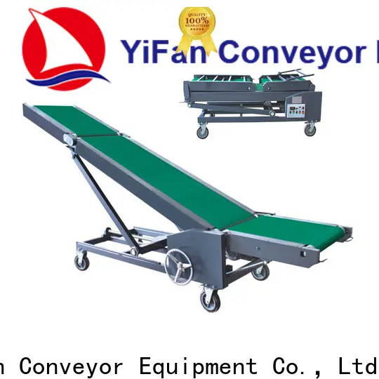 2019 new truck loading belt conveyor container online for airport 1
