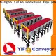 YiFan powered skate wheel conveyor with long service for harbor 1