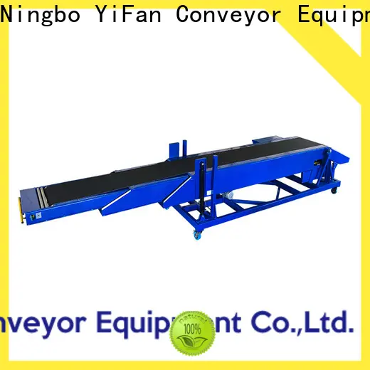 YiFan container conveyor belt system competitive price for workshop 1