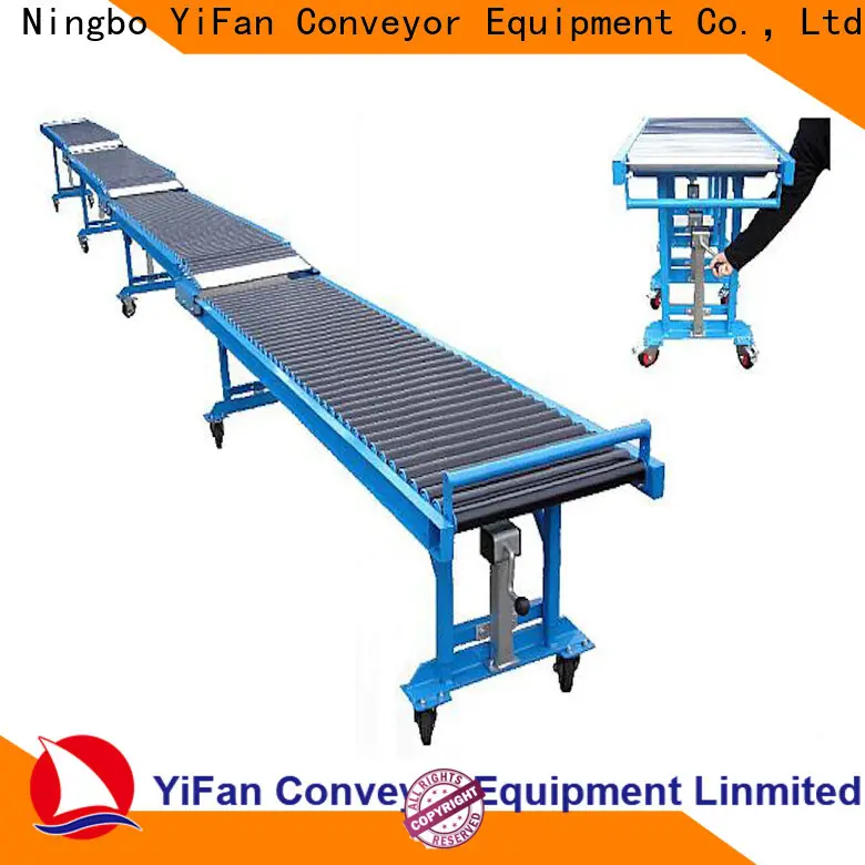 gravity roller conveyor unloading international market for storehouse 1