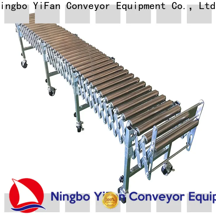 YiFan long-lasting durability flexible gravity roller conveyor directly sale for warehouse logistics 1