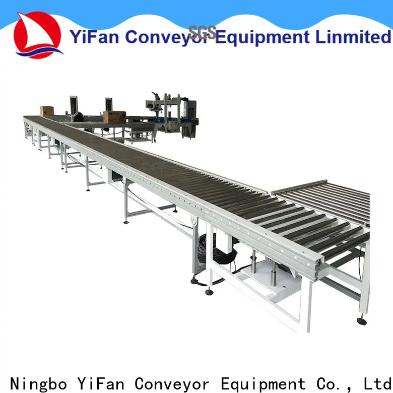 YiFan warehouse conveyor belt rollers suppliers from China for carton transfer 1