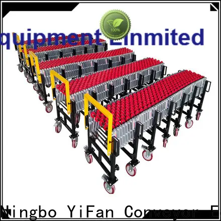 YiFan trustworthy gravity wheel conveyor competitive price for dock 1