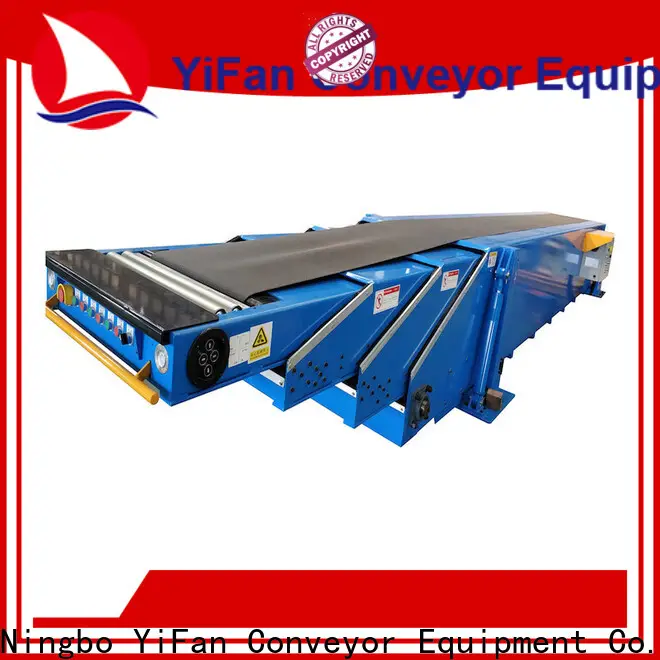 YiFan shop telescopic conveyor belt widely use for workshop 1